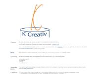 K Creativ - New creativity for the entertainment industry K Creativ - New creativity for the entertainment industry