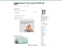 Välkommen! Vi är systrar KEB och IBW - Som gillar att skriva och dit om datt Båda två gillar fotografering Välkommen! Vi är systrar KEB och IBW - Som gillar att skriva och dit om datt Båda två gillar fotografering