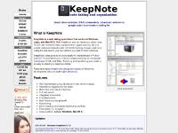 keepnote.org KeepNote, note-taking, organization keepnote.org KeepNote, note-taking, organization