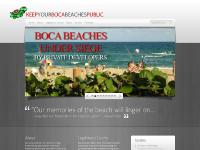 Keep Your Boca Beaches Public |