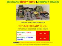 KEITH HARVIE MECCANO DINKY TOYS HORNBY TRAINS KEITH HARVIE MECCANO DINKY TOYS HORNBY TRAINS