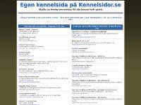 Egen hemsida på Kennelsidor.se Egen hemsida på Kennelsidor.se