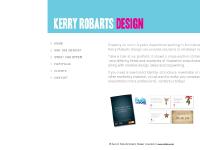 Kerry E Robarts Graphic Design - HOME