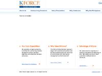 liten kforceglobal.com skärmbild