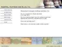 khe - Kemppel, Huffman and Ellis, P.C. khe - Kemppel, Huffman and Ellis, P.C.