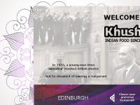 Welcome to Khushi's - Indian Food Since 1947 Welcome to Khushi's - Indian Food Since 1947