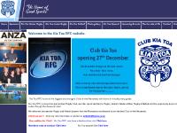 kiatoarfc.co.nz rugby, netball, kia toa