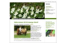 liten kloberga.se skärmbild liten kloberga.se skärmbild