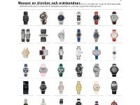 Massor av klockor och armbandsur Massor av klockor och armbandsur