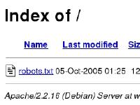  Description, robots.txt