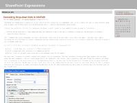 knolegex.wordpress.com SharePoint Expressions, InfoPath, SharePoint
