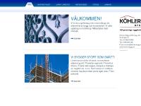 kohlersbygg.se Om företaget, Våra tjänster, Referenser