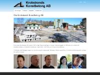 Om Krokstrands Konstbetong AB | Krokstrands Konstbetong AB