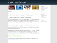 kreditkorten.se Kreditkort och Kontokort, American Express AMEX, Bankkonto & Sparkonto