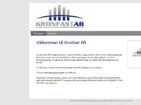 Företaget | Kronfast AB