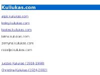 kestas.kuliukas.com; Kestas' home page kestas.kuliukas.com; Kestas' home page