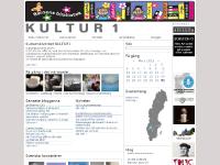 Kulturnätverket Kultur1 med kulturella länkar, nyheter, evenemang Kulturnätverket Kultur1 med kulturella länkar, nyheter, evenemang
