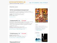 Kunskapsforum - Kurser inom KBT och Miljöterapi