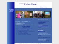 Om KVINNOKRAFT Om KVINNOKRAFT