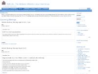 kwlug.org Directions, meetings, mailing lists