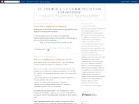 Se former à la communication européenne
