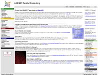 lam-mpi.org MPI, LAM, parallel computing lam-mpi.org MPI, LAM, parallel computing