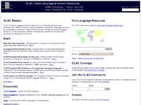 language-archives.org language resource; language resources; language archive; linguistic archive; open archives; metadata; dublin core; controlled vocabulary; linguistics; linguistic data; language data