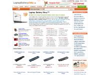 Canada Laptop Battery Shop : Cheap Replacement Laptop Batteries, Camcorder Batteries, Camera Batteries and Adapters/Chargers.