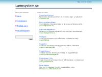 liten larmsystem.se skärmbild liten larmsystem.se skärmbild