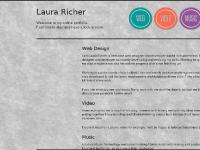 Laura Richer | Freelance Web Designer in Huddersfield UK | Online Portfolio Laura Richer | Freelance Web Designer in Huddersfield UK | Online Portfolio