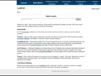 lawnix.com case briefs, outlines, law