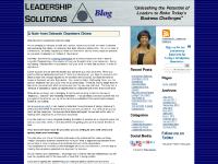 Leadership Solutions Leadership Solutions