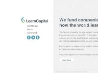 learncapital.com portfolio, team, connect learncapital.com portfolio, team, connect