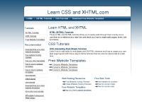 learncssandxhtml.com Learn CSS and XHTML - Free CSS and HTML, XHTML Tutorials