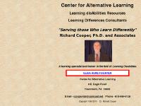 Learning Disabilities Resources Home Page