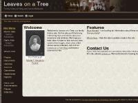 Home Page: Leaves on a Tree Home Page: Leaves on a Tree