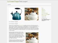 Le Creuset Teapot Le Creuset Teapot
