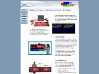 ledbusinesssigns.com electronic LED sign, indoor LED sign, LED signs