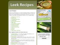 Leek Recipes - Free Recipes for Leek Soup, Creamed Leeks, Leek Tart and More Leek Recipes - Free Recipes for Leek Soup, Creamed Leeks, Leek Tart and More