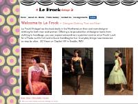 Welcome to Le Frock Vintage&nbsp; www.lefrockvintage.com