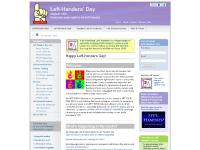 lefthandersday.com left handers day, left handed, lefthanders day