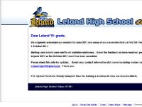 Leland High School Class of 1981 30 year reunion Leland High School Class of 1981 30 year reunion
