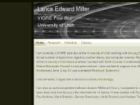 lemiller.net VIGRE, University of Utah, Research lemiller.net VIGRE, University of Utah, Research