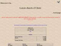 lenoirchurchofchrist.com Bible Study, McCoy Family Singers, Sermon Audio