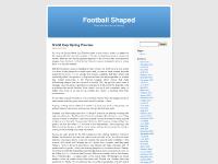 Football Shaped