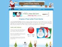letterfromsanta.org letter from santa, santa letter, personalized gift