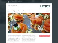 London’s premium delivery service | Lettice London’s premium delivery service | Lettice
