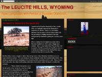 The LEUCITE HILLS, WYOMING The LEUCITE HILLS, WYOMING