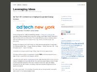 Leveraging Ideas | The Culture and Financing of Early Stage Companies