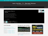 lewishamilton.me.uk Lewis Hamilton, McLaren Mercedes, F1